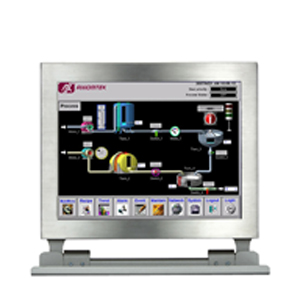 foto Panel PC con pantalla táctil de 12.1” para exteriores.